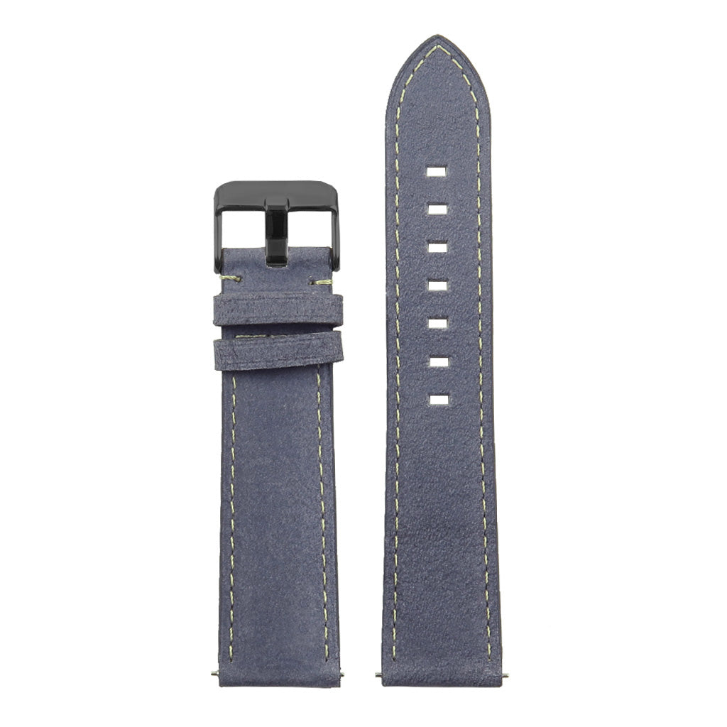 DASSARI Vintage Italian Leather Strap for Fossil Sport Smartwatch