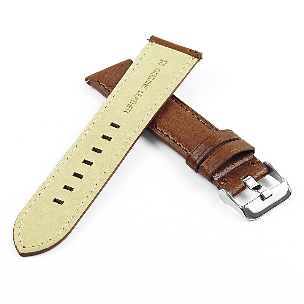 DASSARI Italian Vintage Leather Strap for Fossil Sport Smartwatch