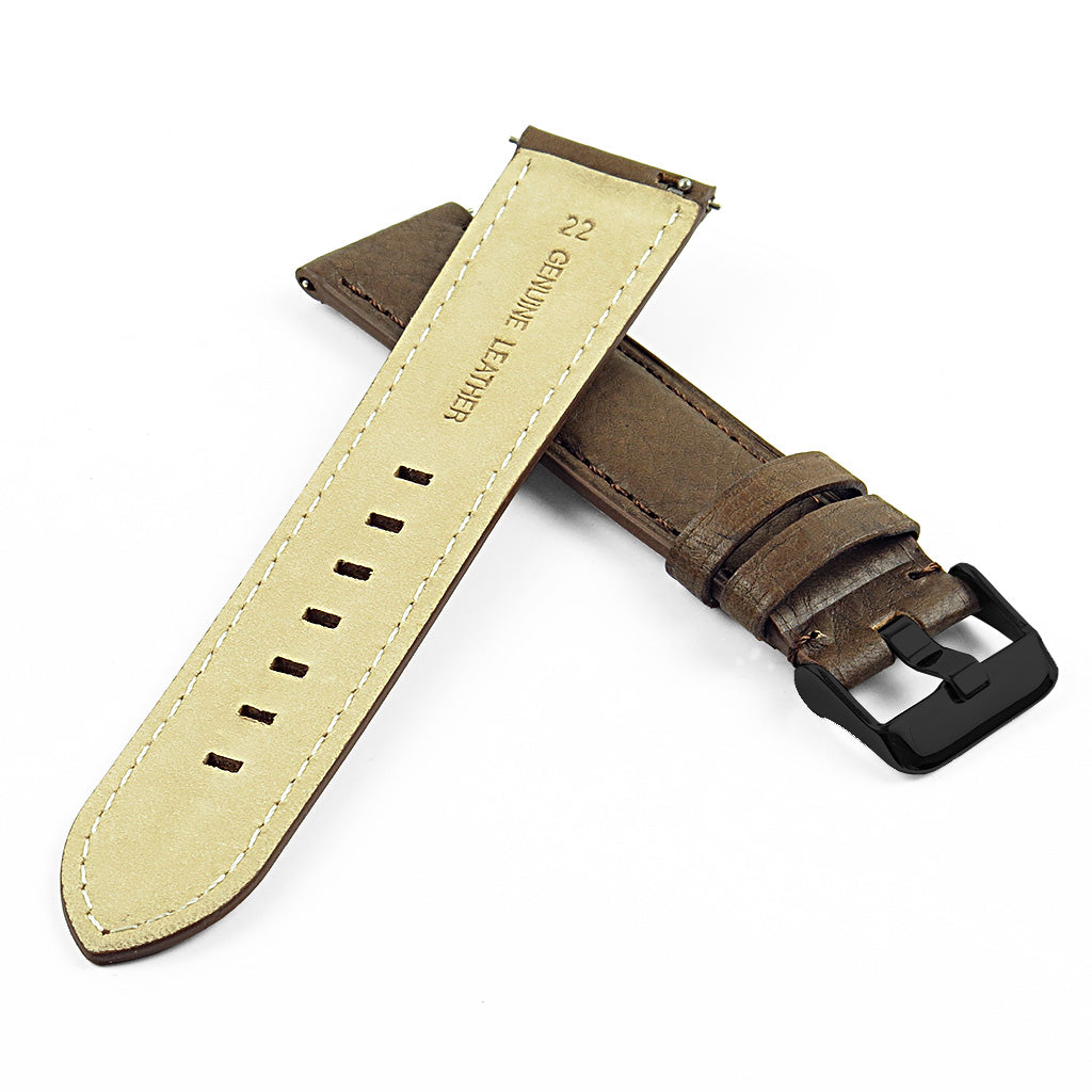DASSARI Vintage Italian Leather Band for Garmin Venu