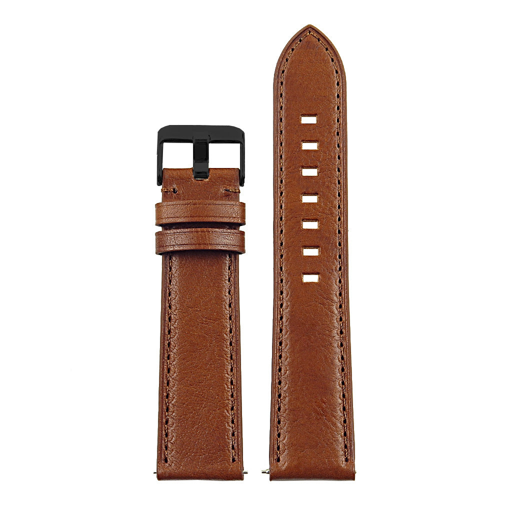 DASSARI Italian Vintage Leather Strap for Fossil Sport Smartwatch