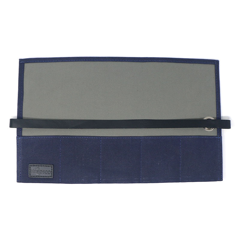 Waxed Canvas Watch Roll for 5 Watches