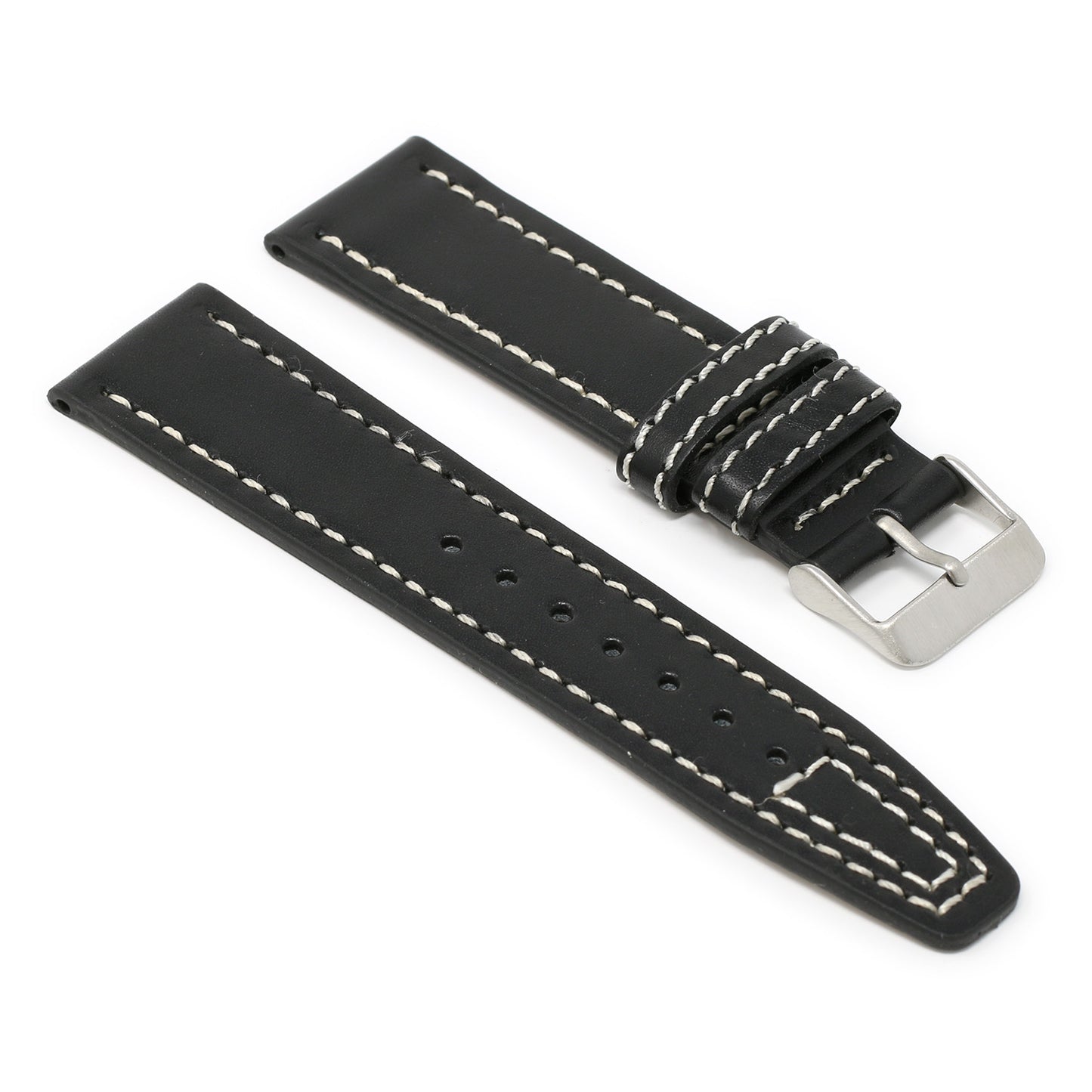 Water-Resistant Leather Aviator Strap