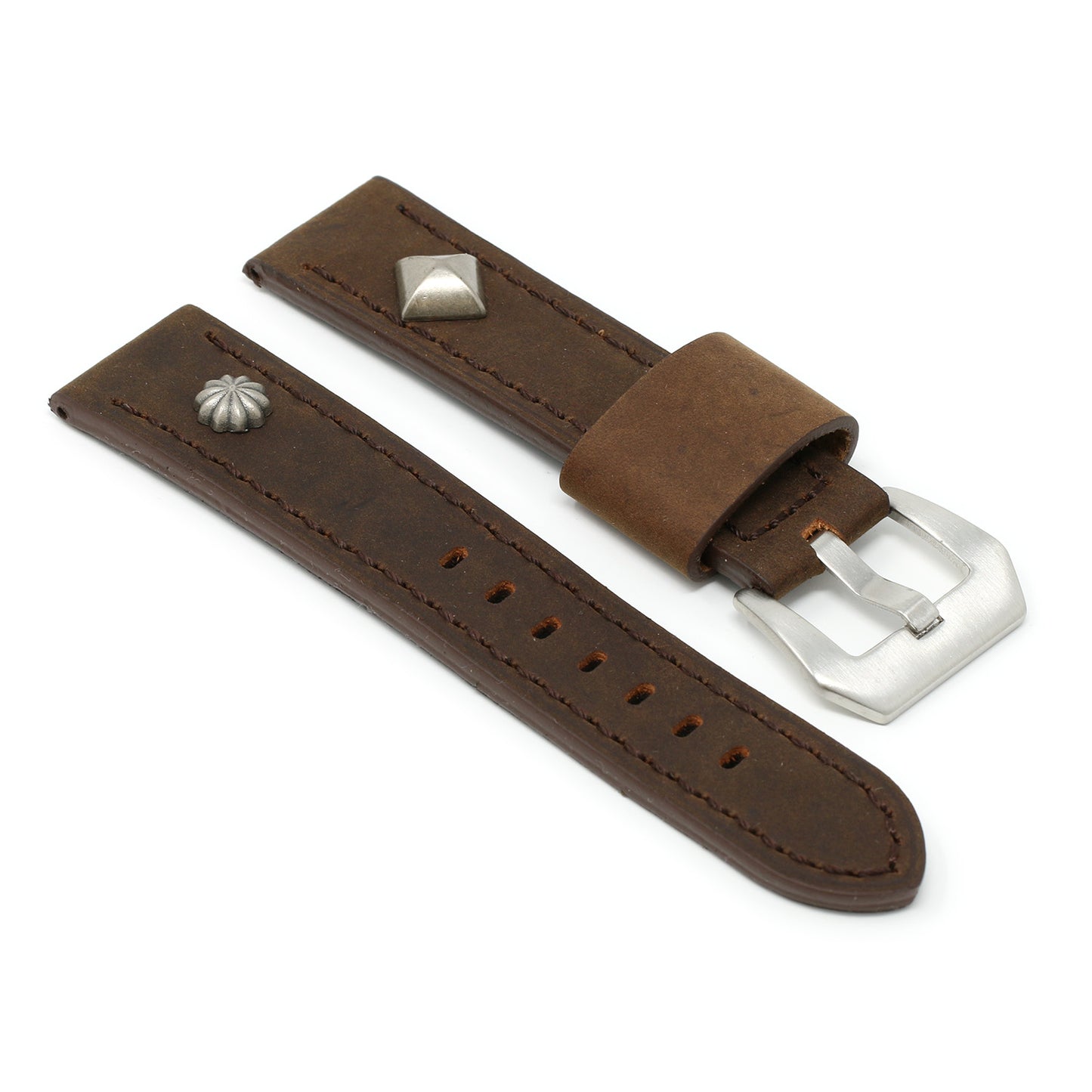 Vintage Military Rivet Strap for Suunto 9