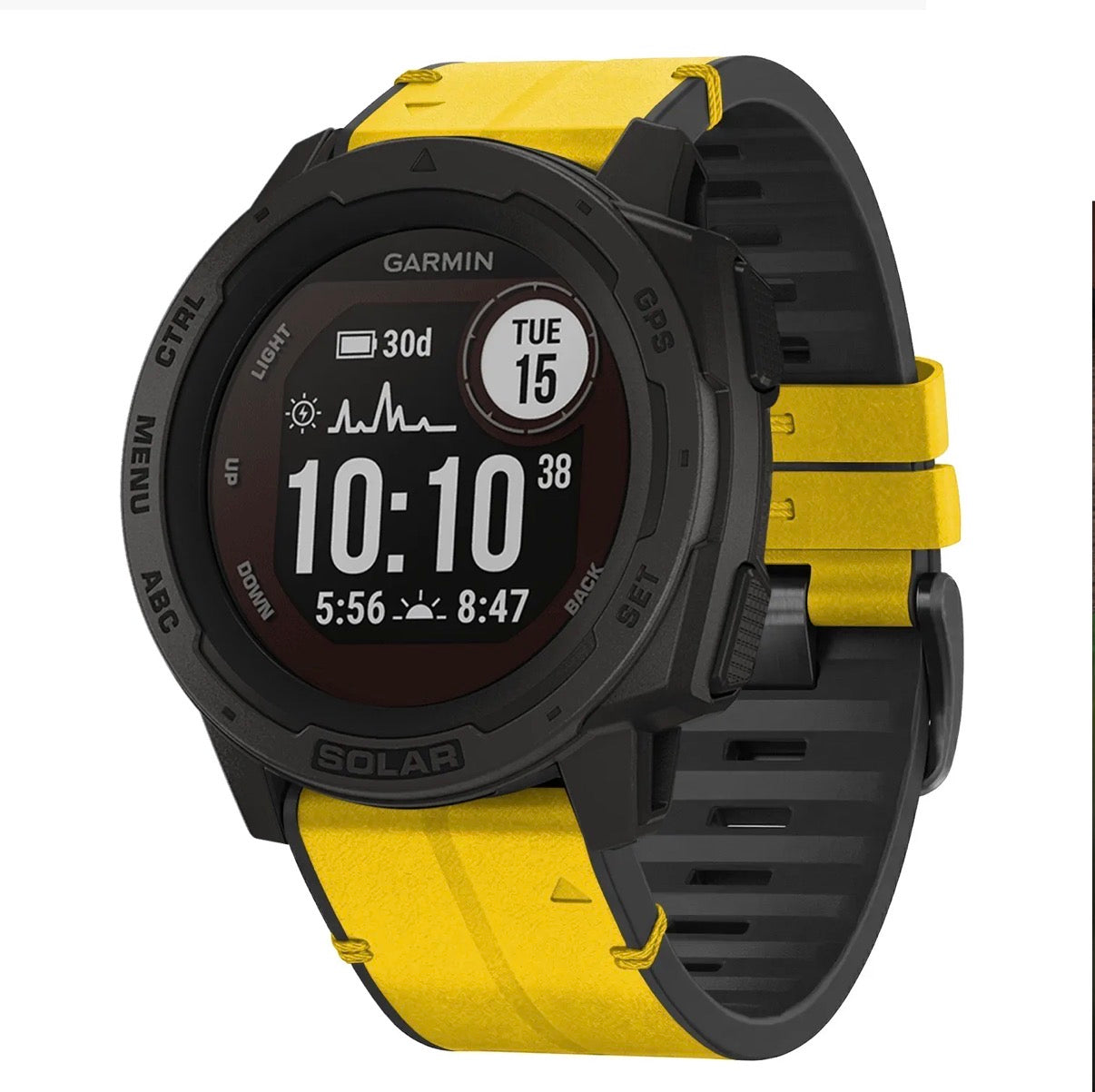 Leather Hybrid Strap V2
For Garmin Instinct 1