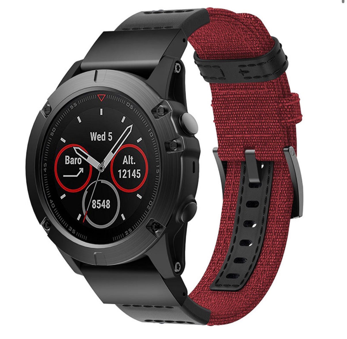 Canvas Strap for Garmin Fenix 3 / 3 HR / 5X / 5X Plus / 6X