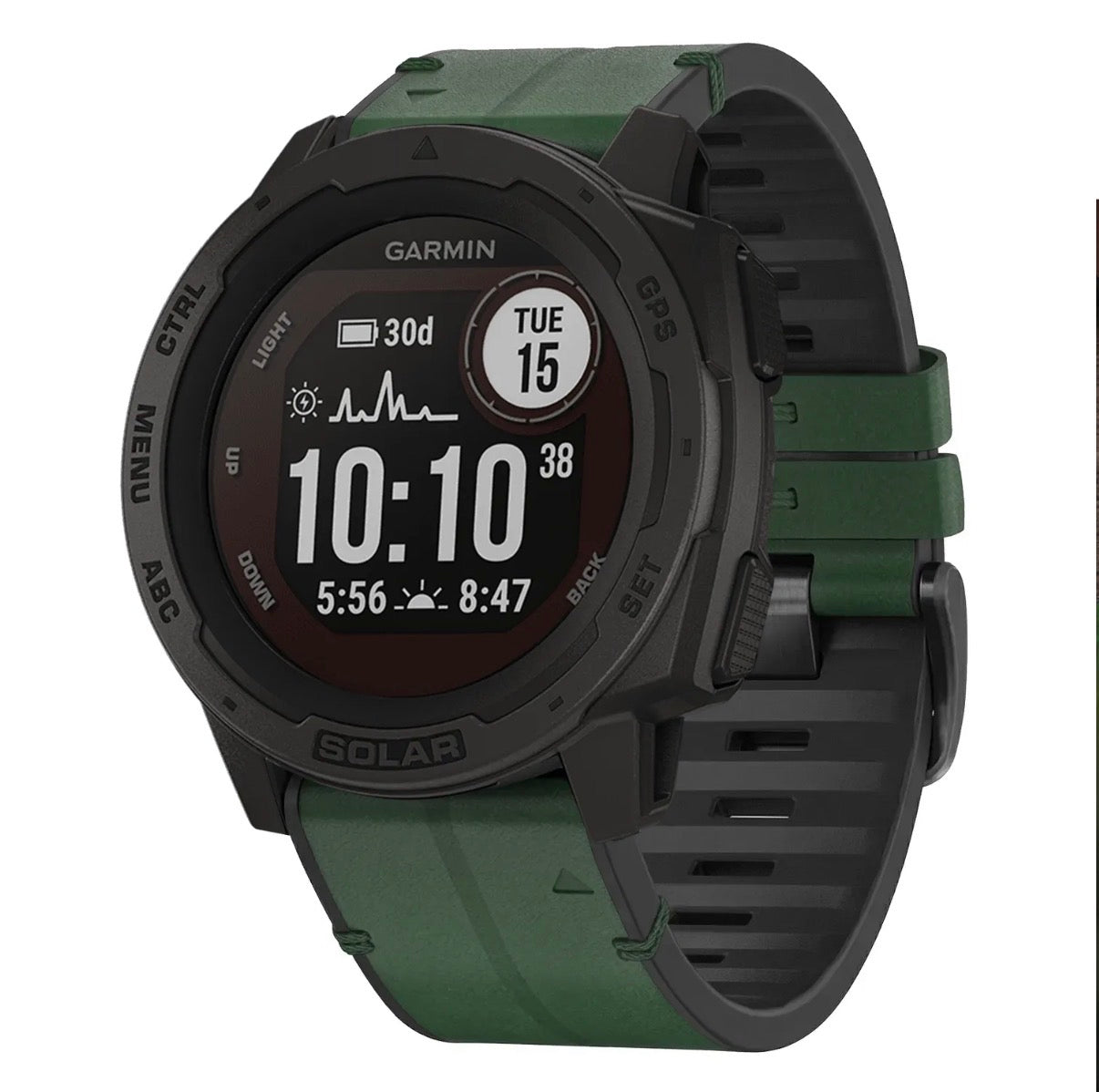 Leather Hybrid Strap V2
For Garmin Instinct 1