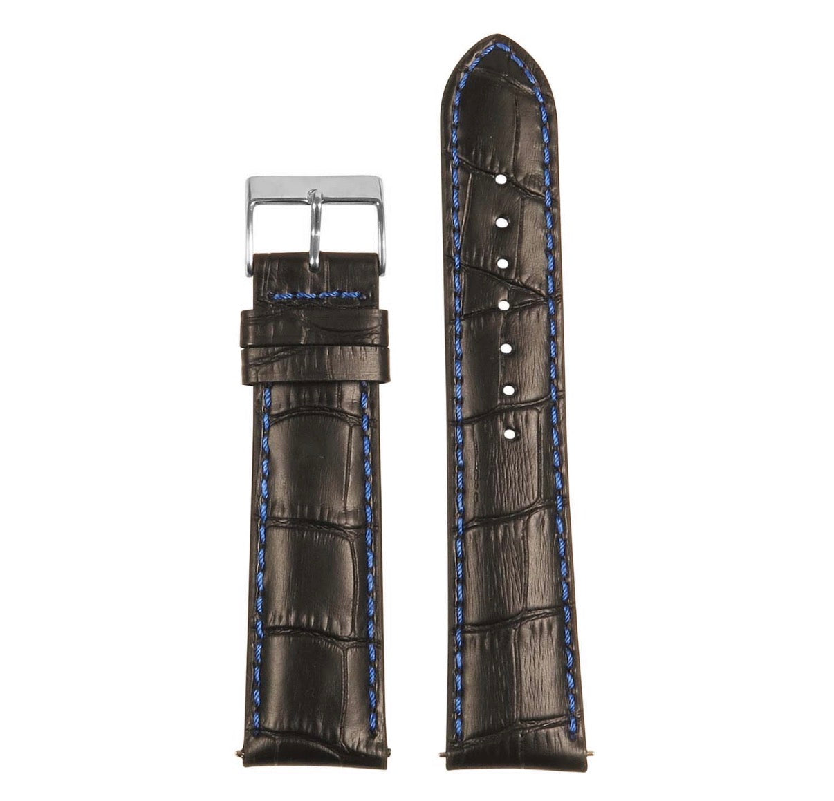 Men’s Crocodile Embossed Strap – Quick Release (20mm, 21mm, 22mm)