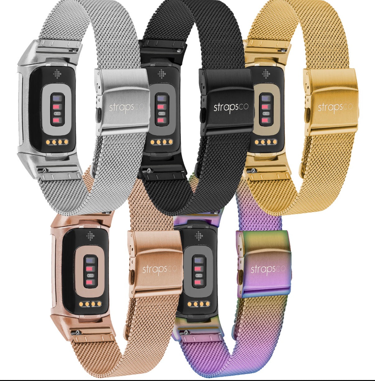 Pro Mesh Strap For Fitbit Charge 5
