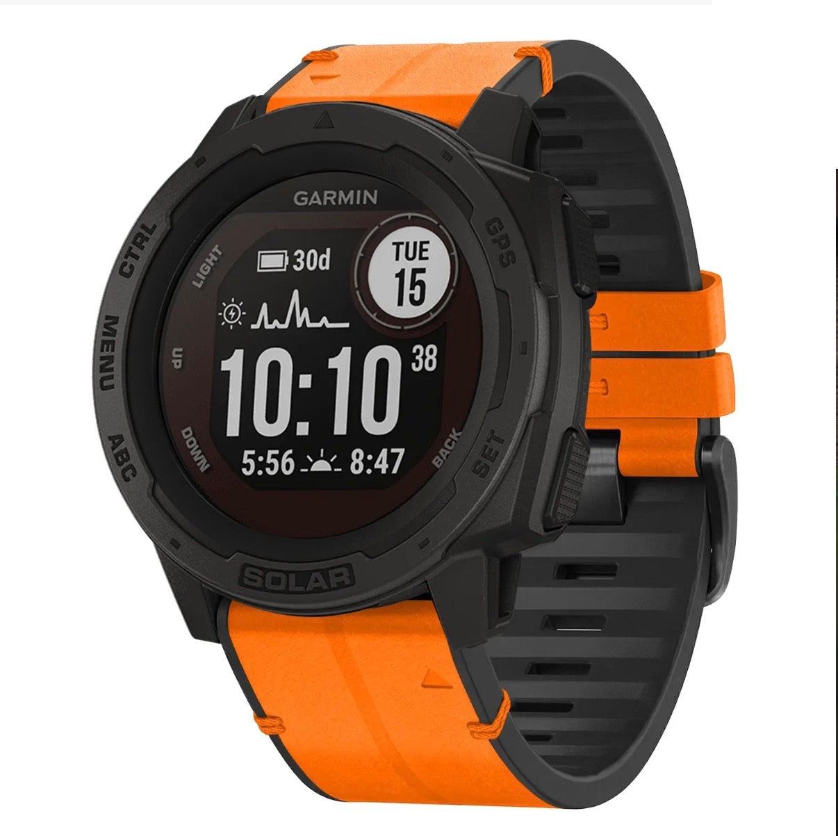 Leather Hybrid Strap V2
For Garmin Instinct 1
