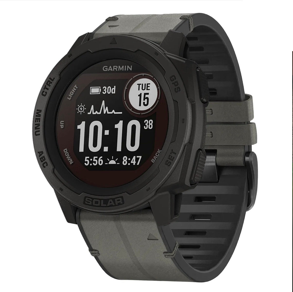 Leather Hybrid Strap V2
For Garmin Instinct 1