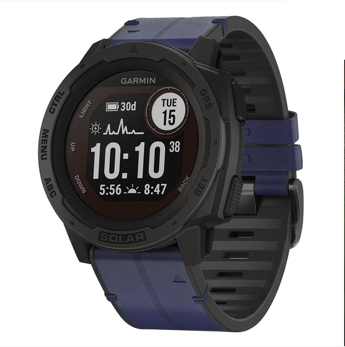 Leather Hybrid Strap V2
For Garmin Instinct 1