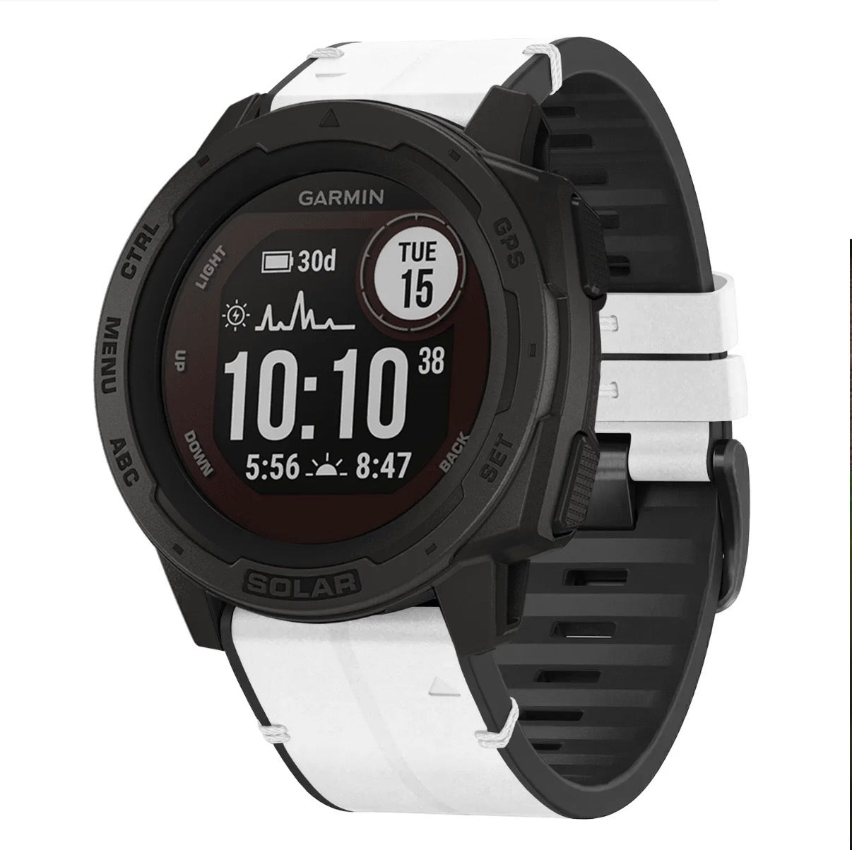 Leather Hybrid Strap V2
For Garmin Instinct 1