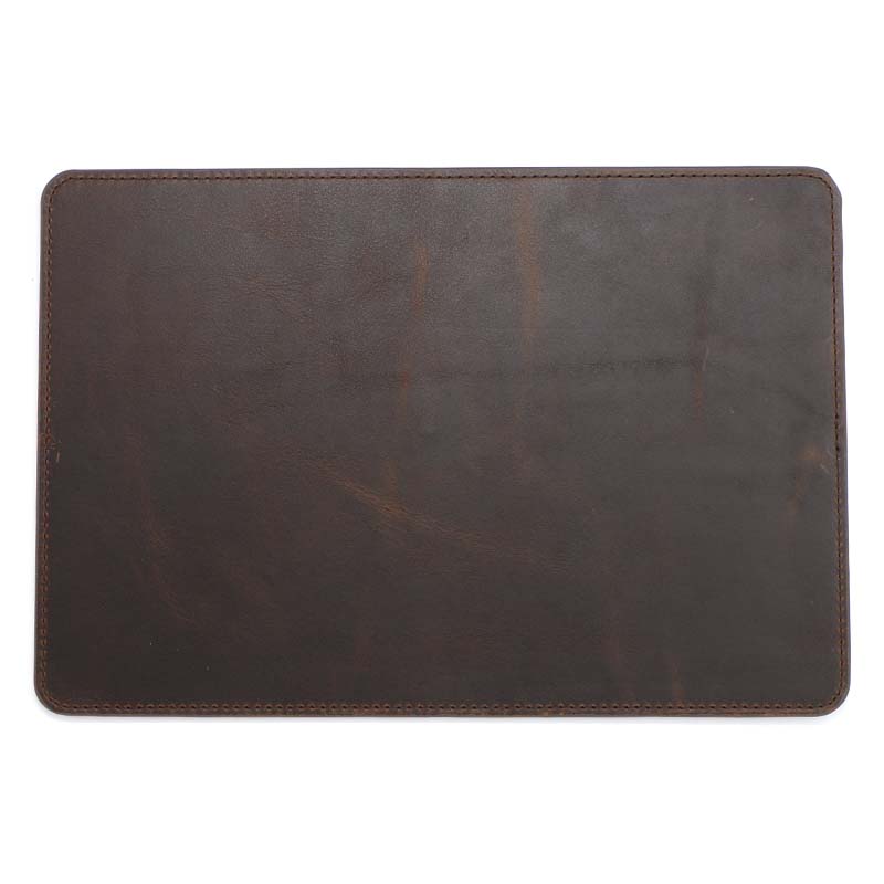 DASSARI Vintage Leather Valet Mat