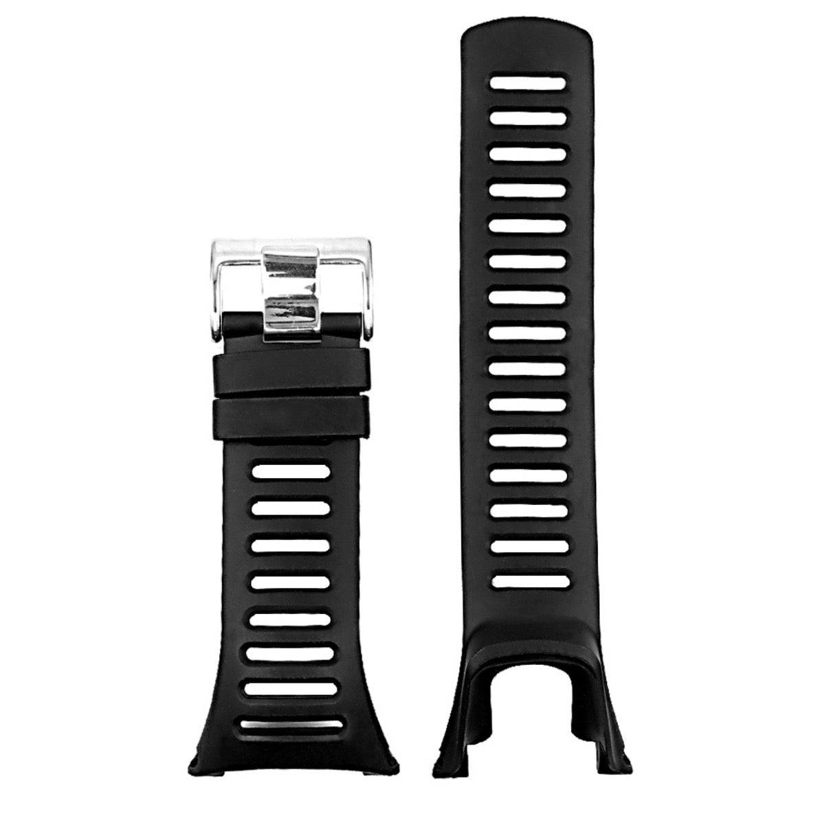 Rubber Strap w/ Black Buckle for Suunto Ambit/Ambit2/Ambit3 Peak
