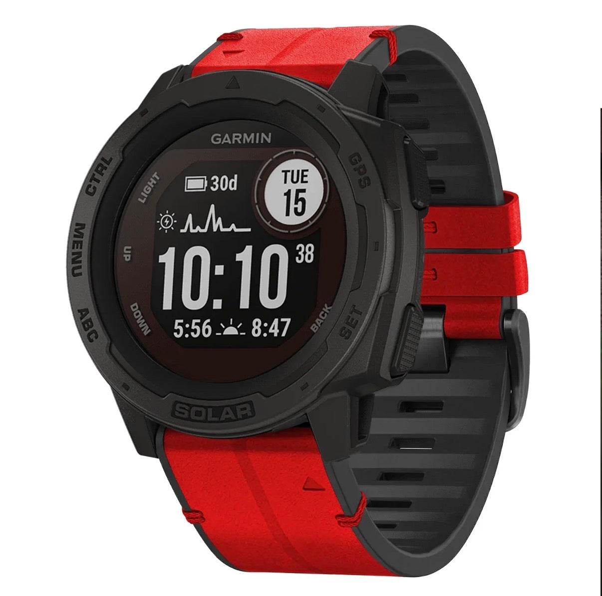 Leather Hybrid Strap V2
For Garmin Instinct 1
