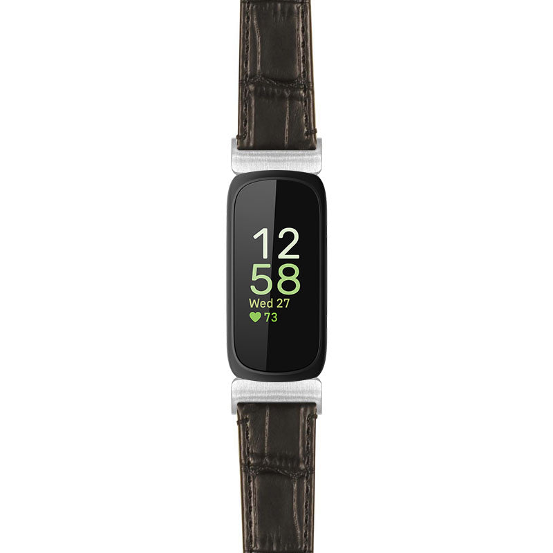 Crocodile Strap For Fitbit Inspire 3