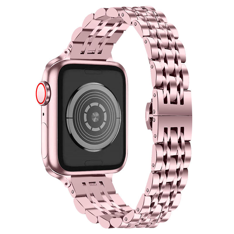 Slim Stainless Steel Bracelet for Apple Watch