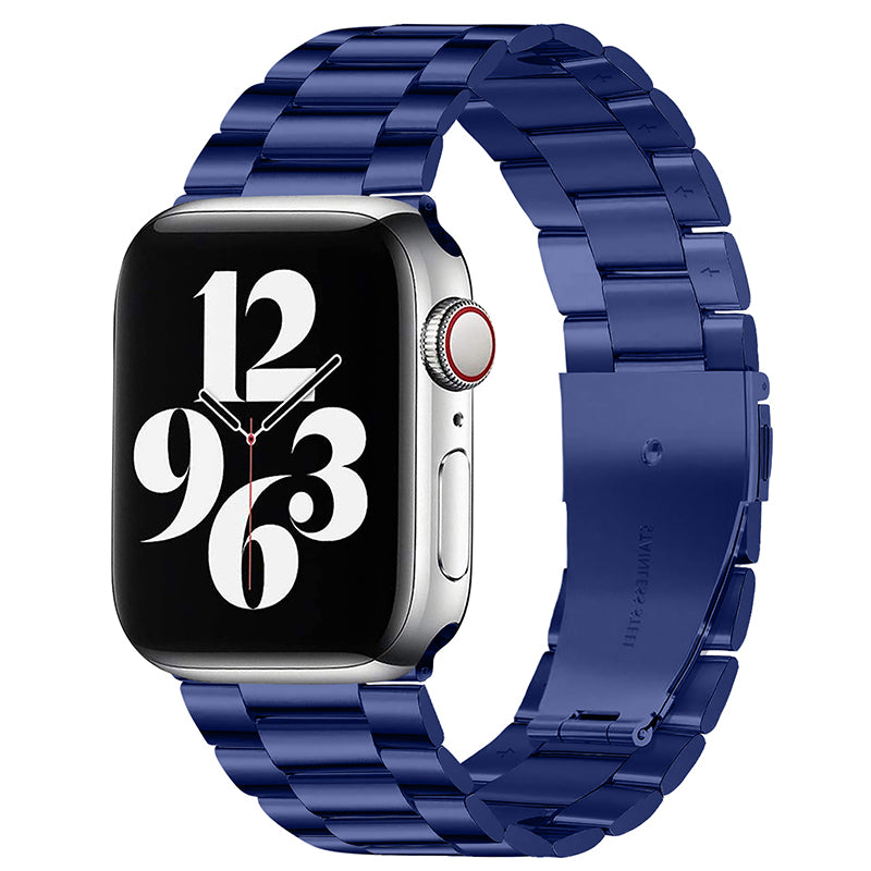 Flat-Link Stainless Steel Band for Apple Watch