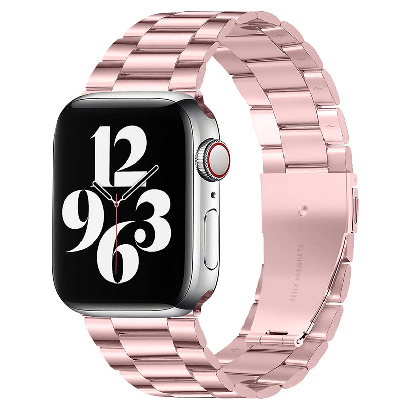 Flat-Link Stainless Steel Band for Apple Watch