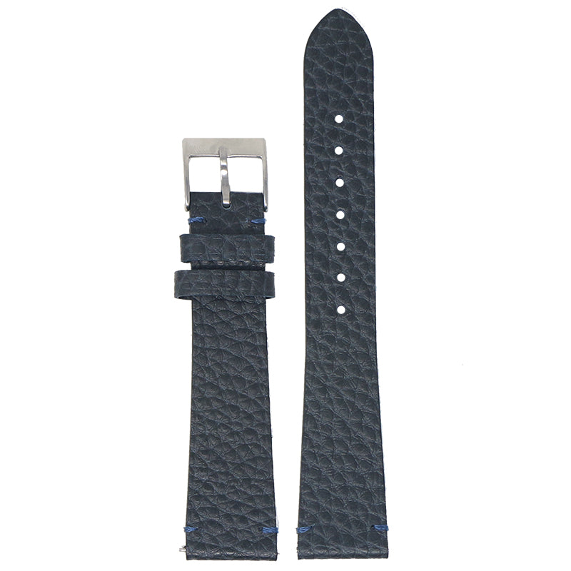 DASSARI Tapered Pebbled Leather Strap