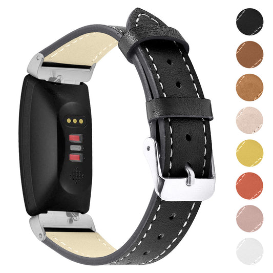 Leather Band for Fitbit Inspire & Inspire HR