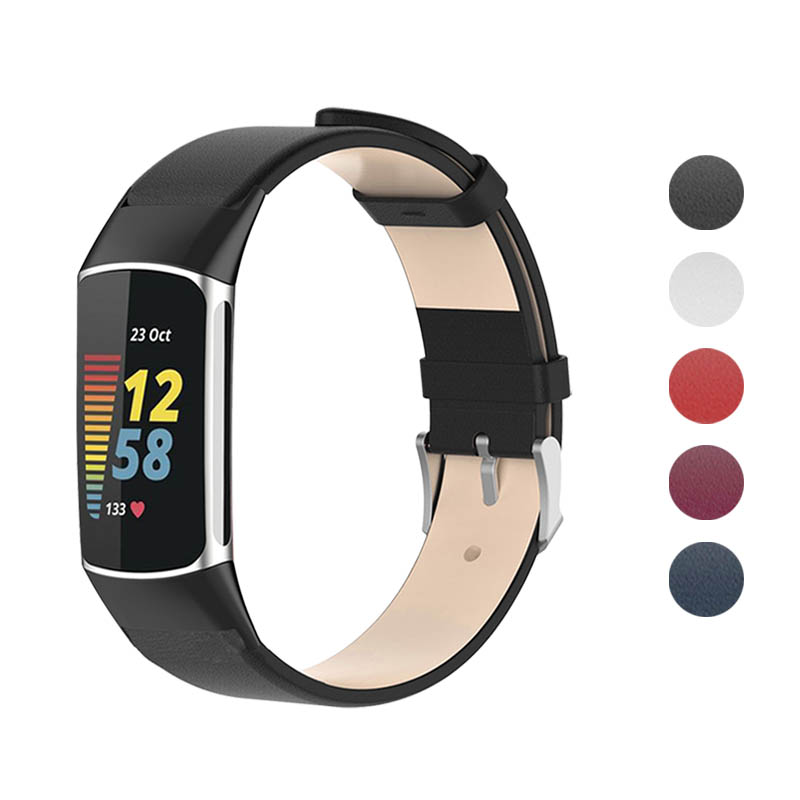 Leather Strap for Fitbit Charge 5