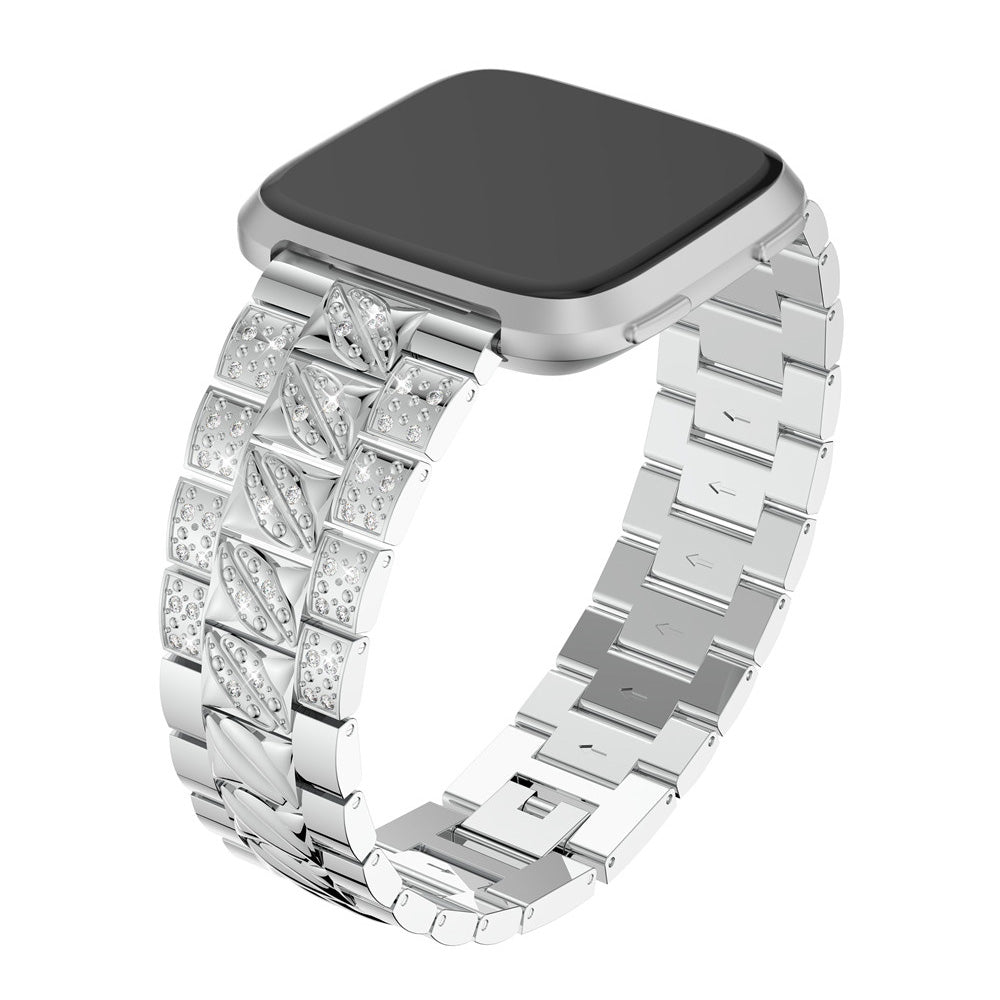Rhinestone Embedded Bracelet for Fitbit Versa & Versa 2
