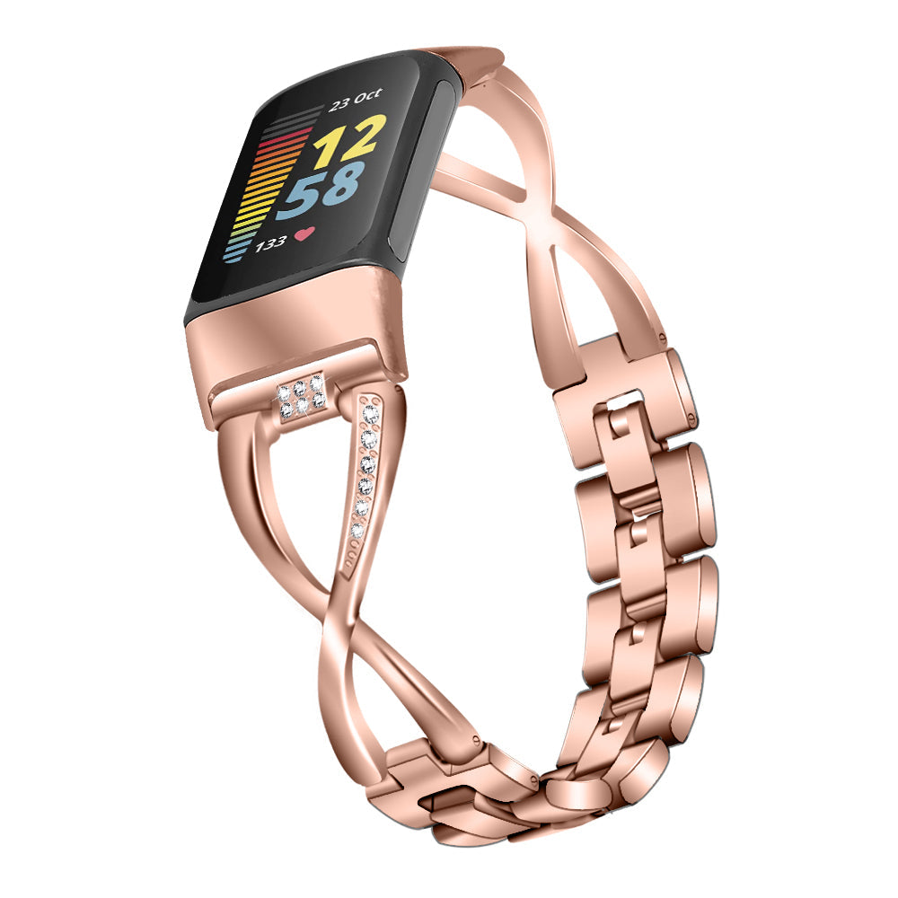 Glamour Bracelet For Fitbit Charge 6
