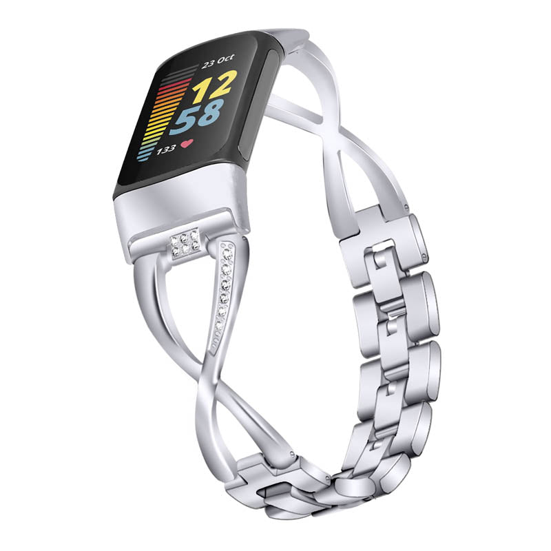 Store Sample - Glamour Bracelet For Fitbit Charge 6