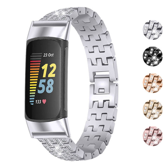 Rhinestone Bracelet for Fitbit Charge 5