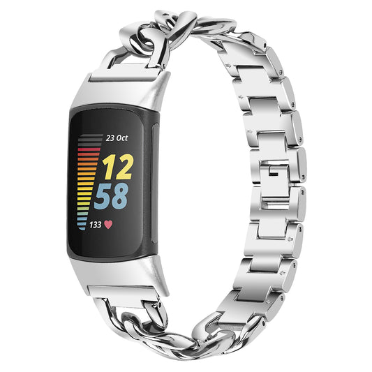 Store Sample - Chain Link Bracelet For Fitbit Charge 6