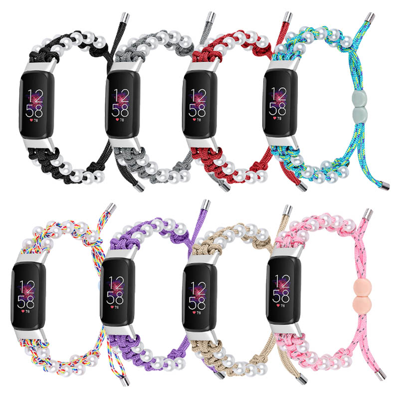 Adjustable Bead Strap for Fitbit Luxe