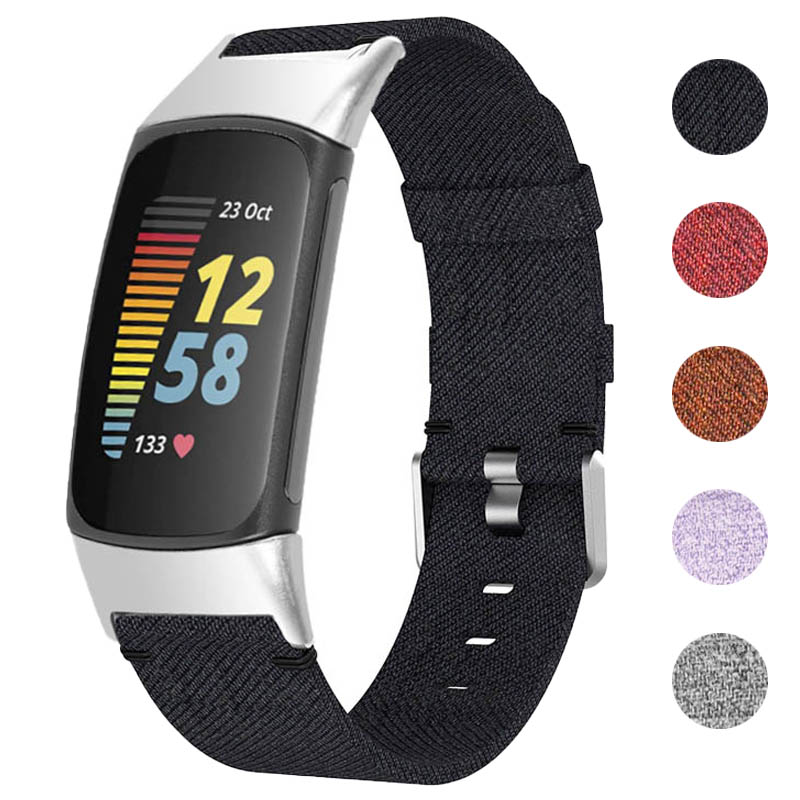 Everyday Canvas Strap For Fitbit Charge 6