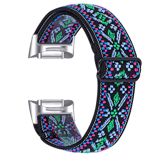 Pattern Comfort Stretch Band For Fitbit Charge 6