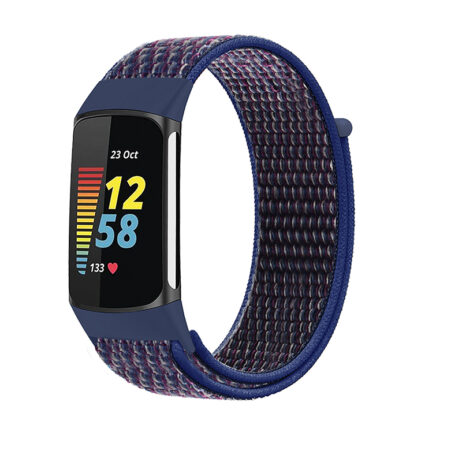 HOOK & LOOP NYLON STRAP FOR FITBIT CHARGE 5