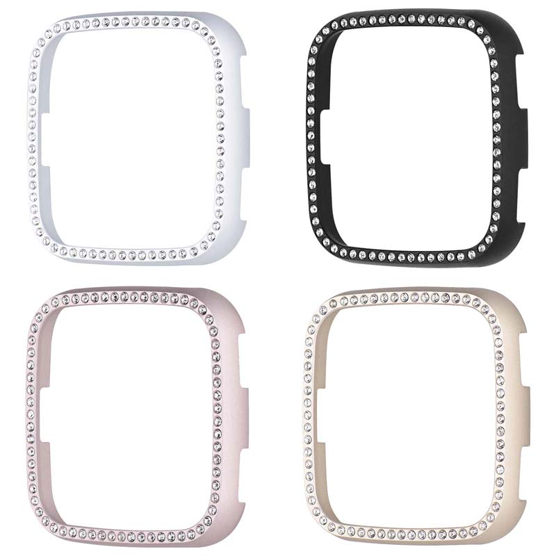 Protective Case with Rhinestones for Fitbit Versa