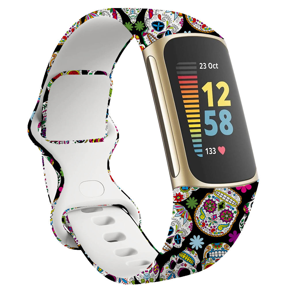 Infinity Print Band  For Fitbit Charge 6