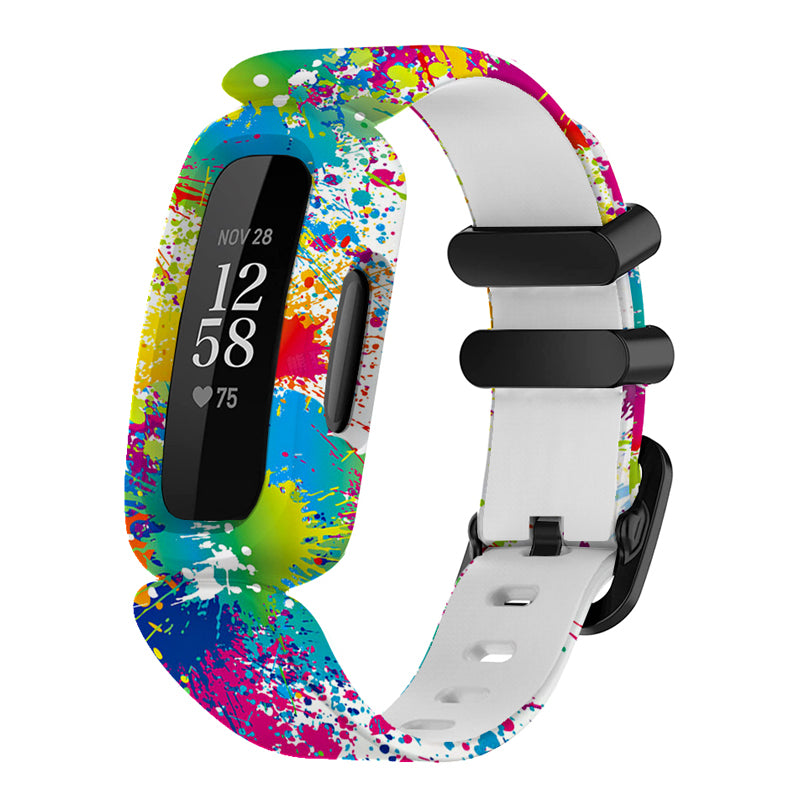 Graphic Active Band for Fitbit Inspire 2 & Fitbit Ace 3 | North Street Watch Co. Paint Splatter