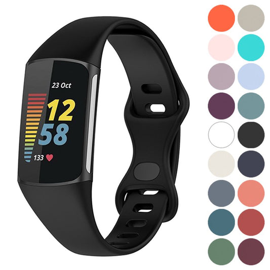 SLIM RUBBER STRAP FOR FITBIT CHARGE 5