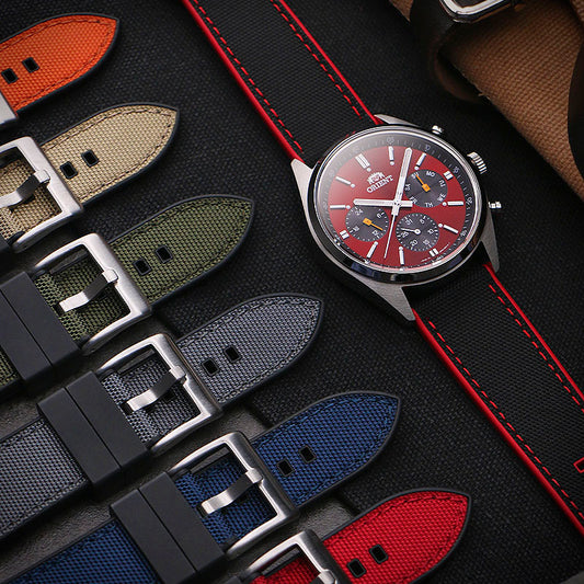 DASSARI Sailcloth FKM Hybrid Strap