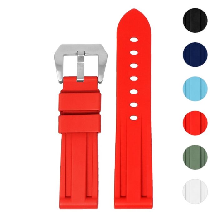 DASSARI Heavy-Duty FKM Rubber Strap