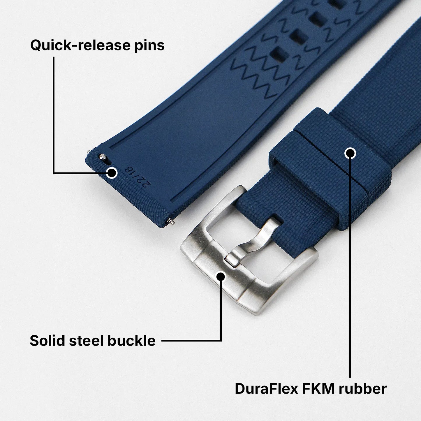 Latitude FKM Strap By DASSARI
