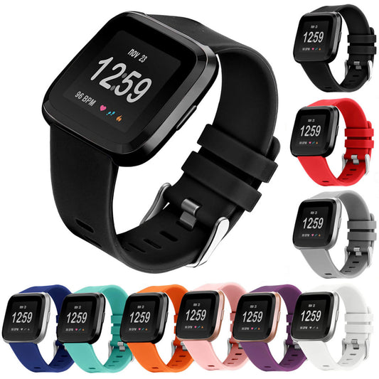 RUBBER STRAP FOR FITBIT VERSA & VERSA 2
