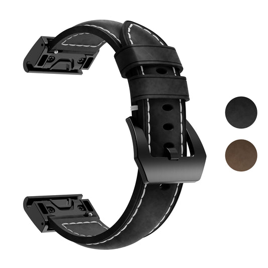 Horizon Leather Strap  For Garmin Instinct