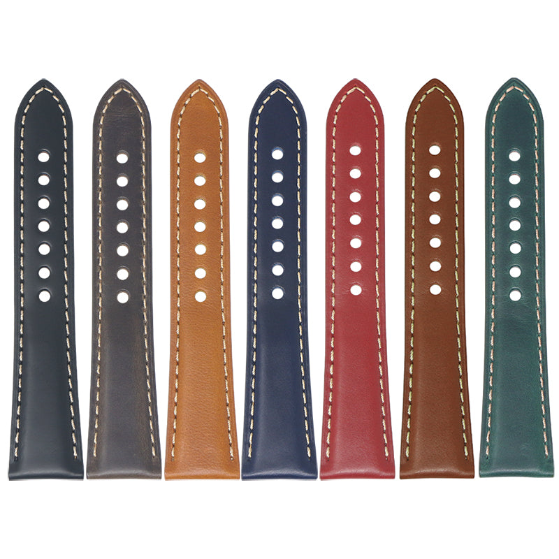Vintage Padded Leather Band With Quick Release - Standard