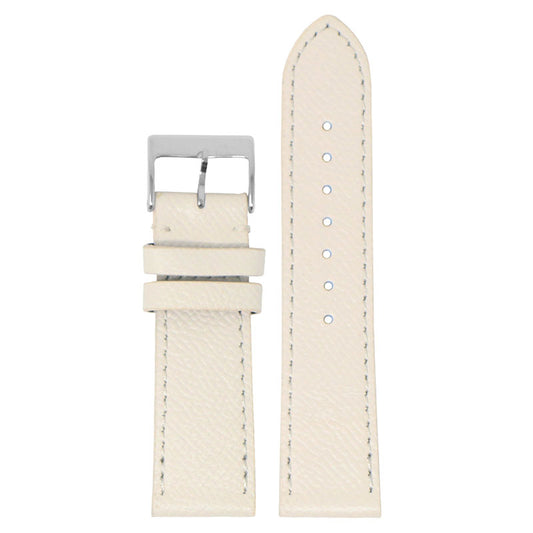 Women’s Textured Leather Strap - Beige