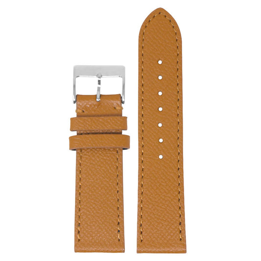 Women’s Textured Leather Strap - Tan (Standard, Long)