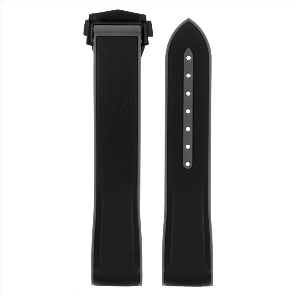 Fitted ColorBlock Strap with Clasp For Moonswatch