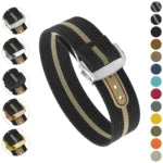 One-Piece Explorer Strap with Deployant Clasp - 18mm
