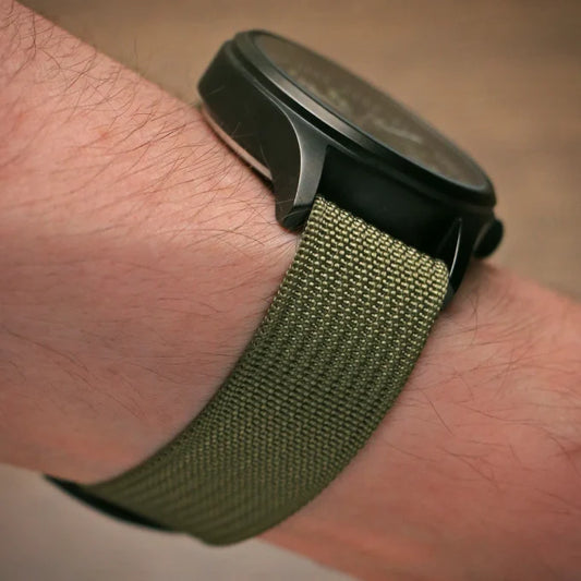 One-Piece Explorer Strap with Deployant Clasp - 20mm